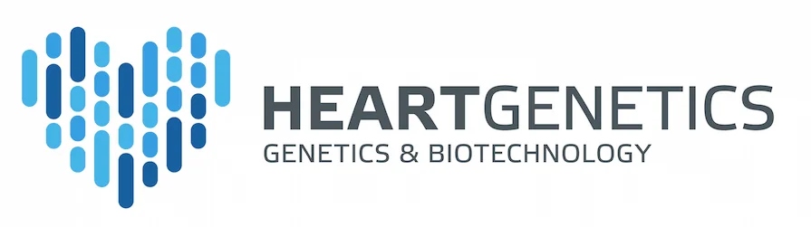 Logo Testes Genéticos (HeartGenetics)